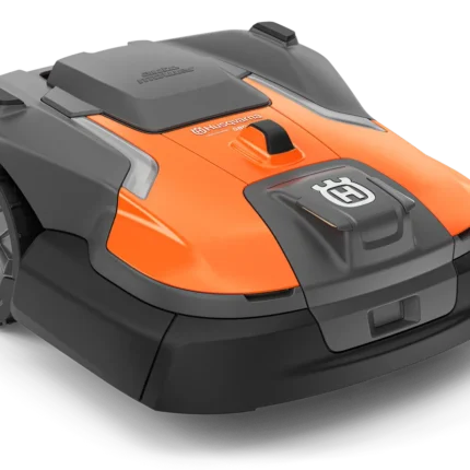 Husqvarna Automower®® 580 EPOS.® Vorderansicht eines Mähroboters.