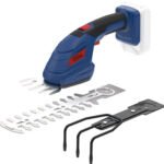 Güde Akku Gartenpflege-Set GPS 18-0 - Rasenschere, Hacke und Strauchschere