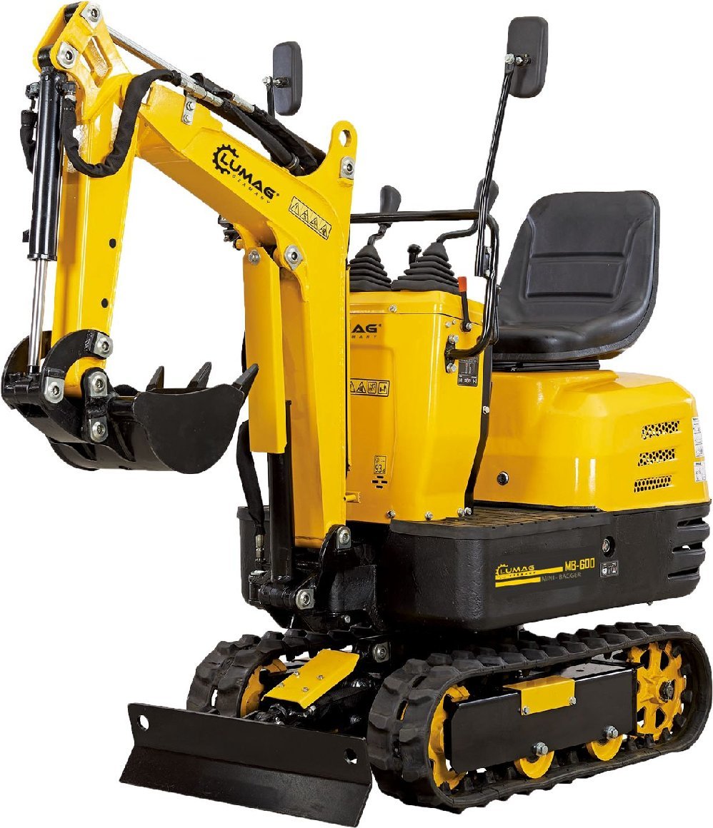Lumag_MB-600_20240606 Lumag Mini-Bagger mit Benzinmotor MB-600 Mini-Bagger mit Benzinmotor – Bild 1