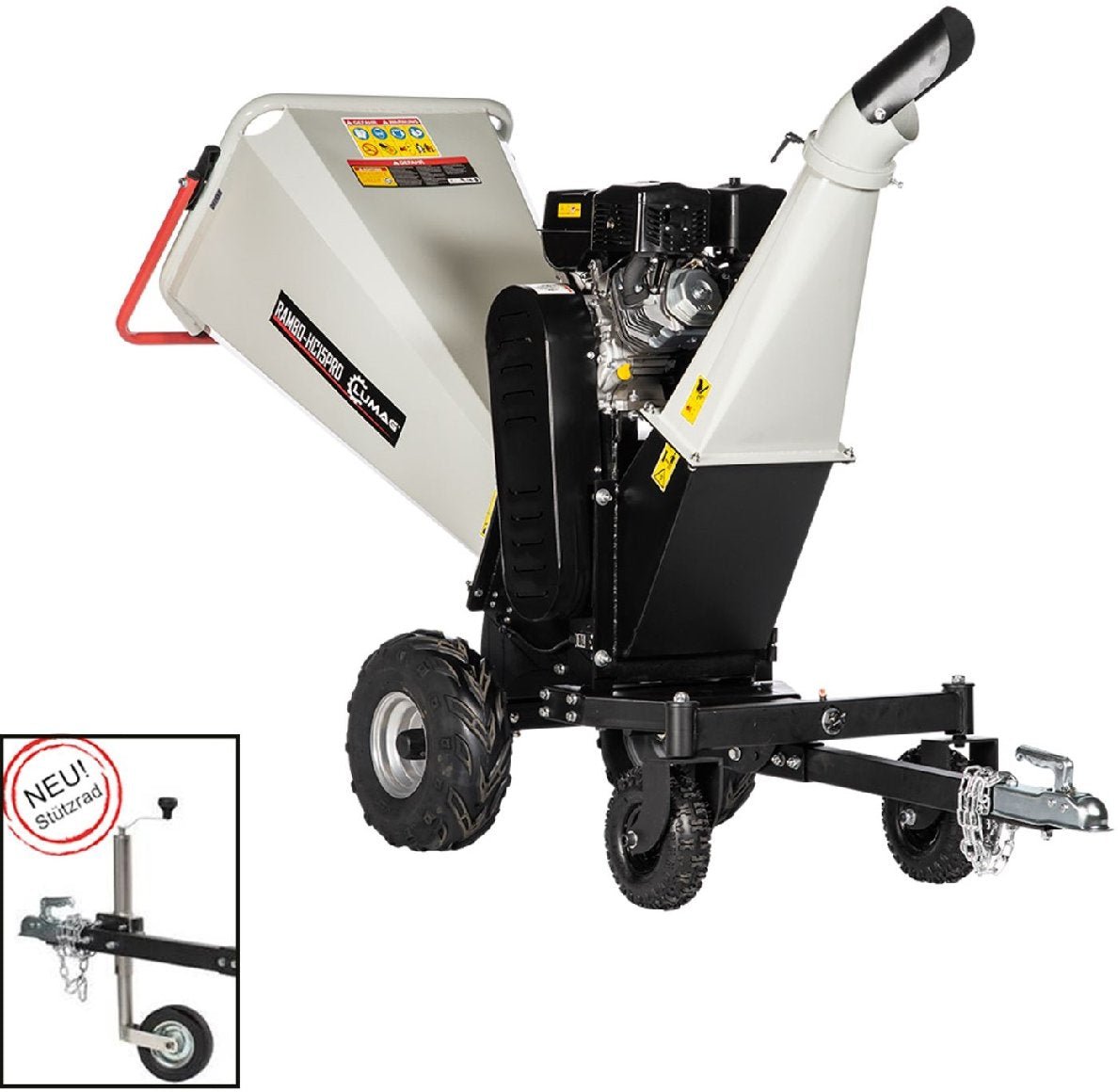 Lumag_RAMBOHC15PRO_20260105 Lumag Häcksler mit Benzinmotor RAMBOHC15PRO - Modell 2026 – Bild 1