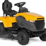 Stiga Rasentraktor Tornado 398 M mit Mulchkit und Anhängekupplung