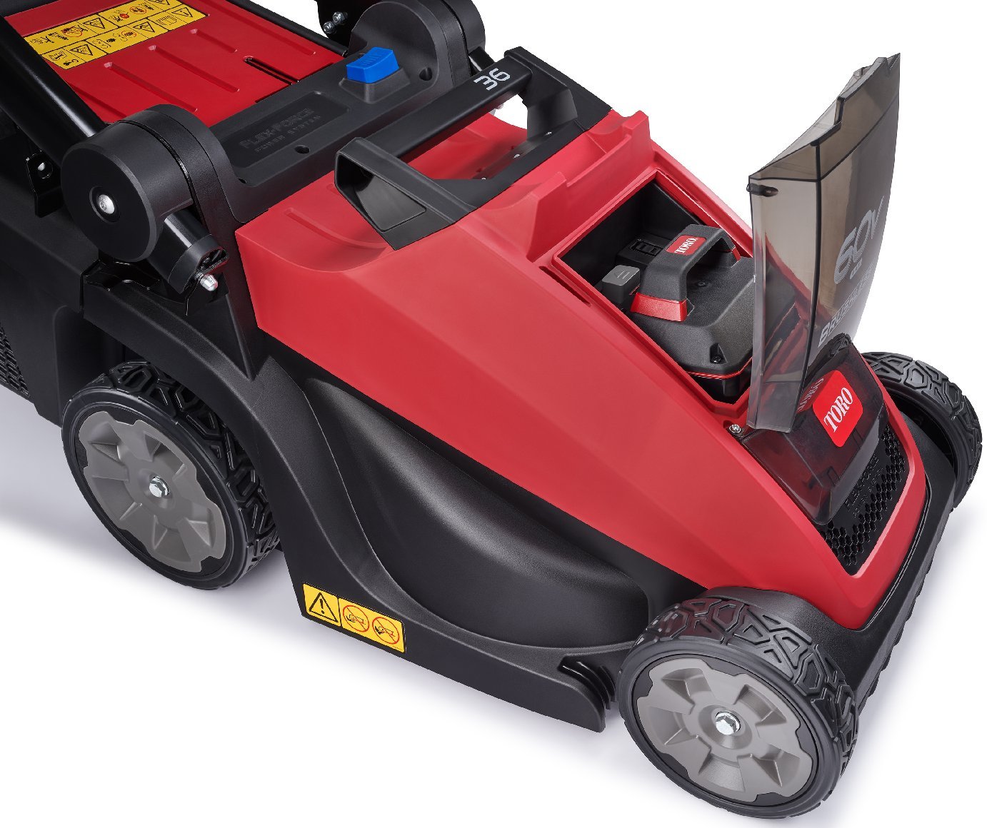 Toro Akku-Rasenmäher eMulticycler  eL36PST  36 cm Rasenmäher - Set mit 2,5 Ah Akku und Ladegerät – Bild 6